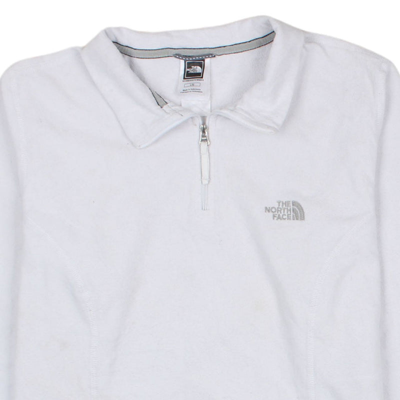 The North Face 90's Quater Zip Fleece Jumper Large White