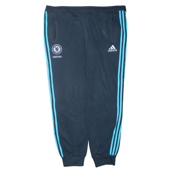 Adidas 90's Chelsea Football Club Casual Joggers / Sweatpants Large Navy Blue