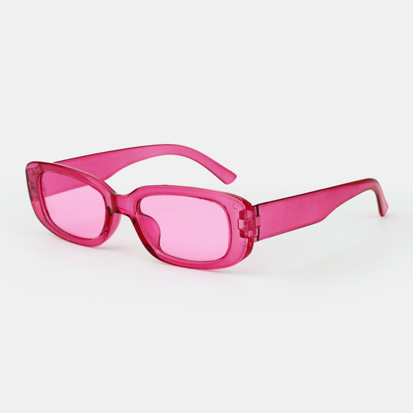 Pink Translucent Sunglasses