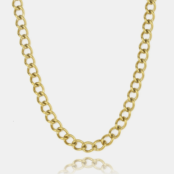 Gold Core Chains Necklace