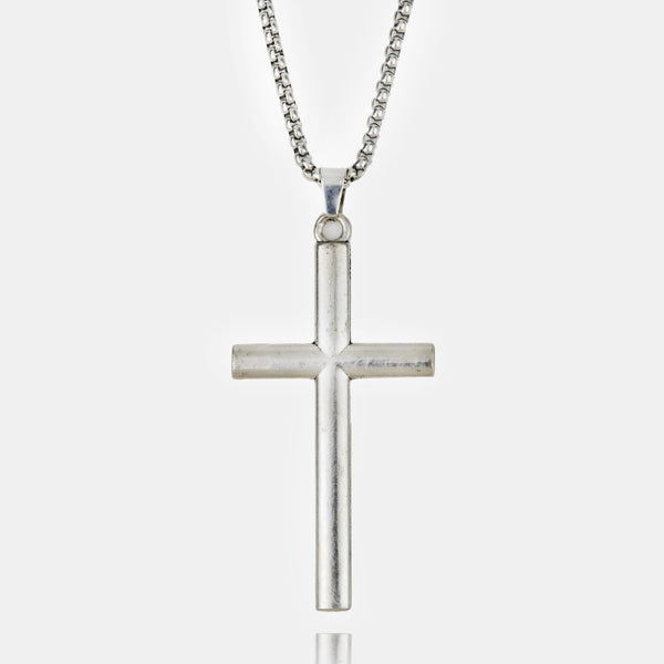 Silver Cross Necklace