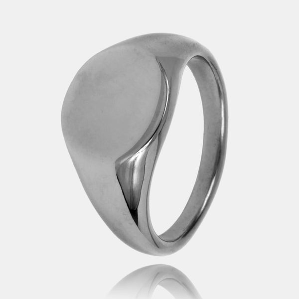 Signet Sterling Silver Ring