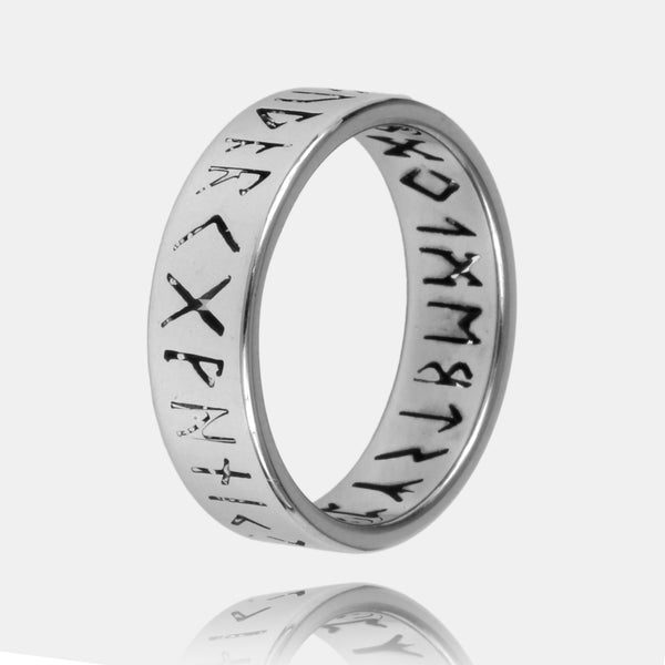 Steel Norse Viking Ring