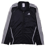 Adidas 90's Sportswear Full Zip Up Windbreaker Small Black