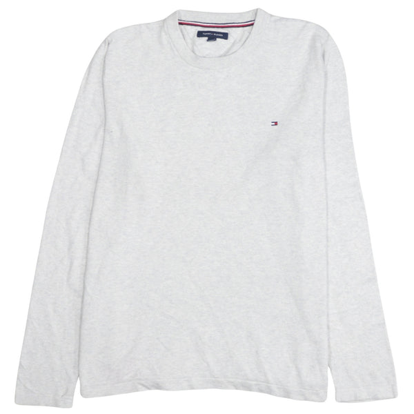 Tommy Hilfiger 90's Lightweight Crew Neck Sweatshirt XLarge Grey