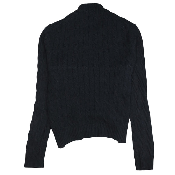 Polo Ralph Lauren 90's Lightweight Round Neck Sweatshirt Large Black