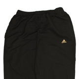 Adidas 90's Elasticated Waistband Drawstring Sportswear Joggers / Sweatpants Medium Black