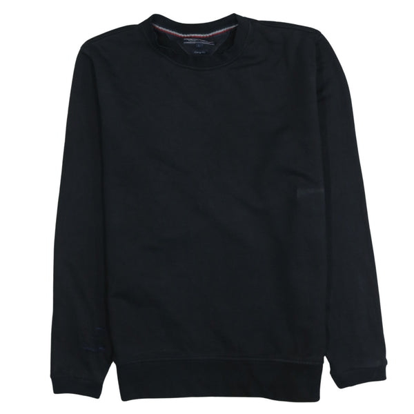 Tommy Hilfiger 90's Lightweight Crew Neck Sweatshirt Large Black