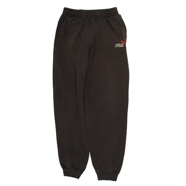 Puma 90's Elasticated Waistband Drawstrings Joggers / Sweatpants XLarge Black