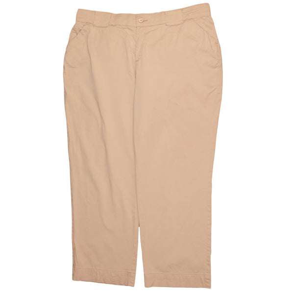 Lee 90's Straight Leg Baggy Trousers / Pants 44 Beige Cream