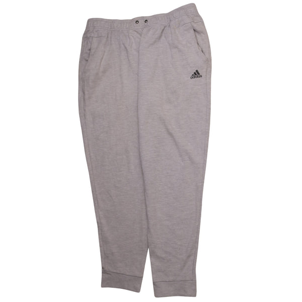 Adidas 90's Elasticated Waistband Drawstrings Joggers / Sweatpants XLarge Grey