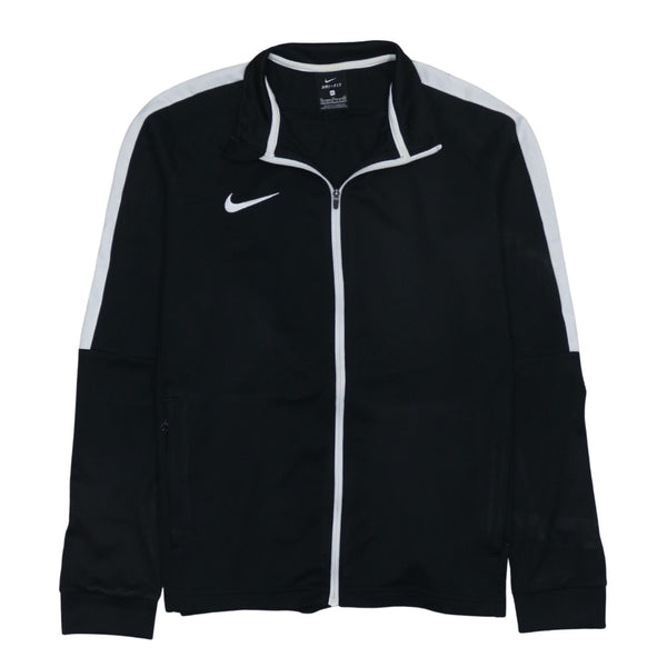 Nike 90's Swoosh Full Zip Up Sweatshirt XLarge Black