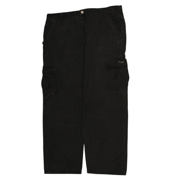 Wrangler 90's Cargo Pockets Trousers / Pants 40 Black