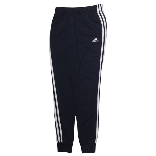 Adidas 90's Elasticated Waistband Drawstrings Joggers / Sweatpants XSmall Navy Blue