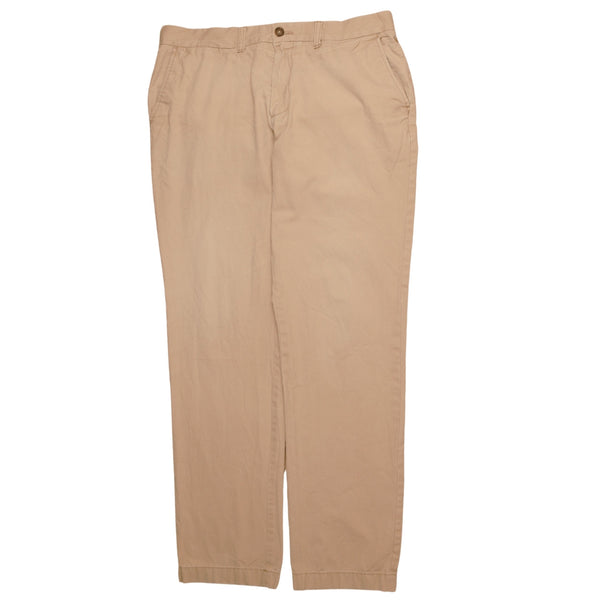 Tommy Hilfiger 90's Straight Leg Baggy Trousers / Pants 36 Tan Brown