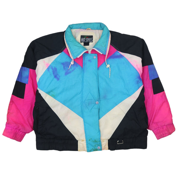 Retro 90s Blue XXL Windbreaker Jacket Lightweight Zip Up