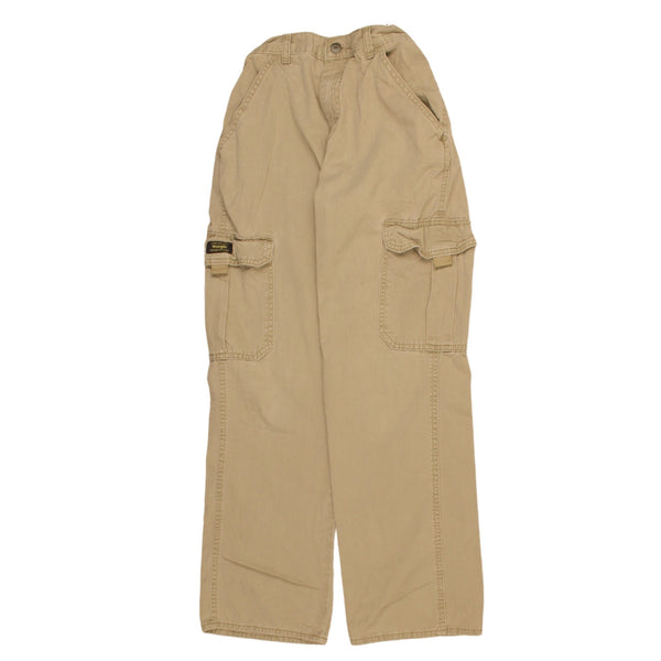 Wrangler 90's Cargo Pockets Trousers / Pants 24 Beige Cream