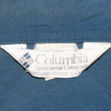 Columbia 90's Lightweight Full Zip Up Windbreaker XXLarge (missing sizing label) Blue
