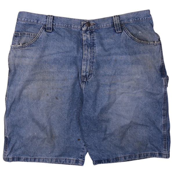 Wrangler 90's Baggy Chino Shorts 40 Blue