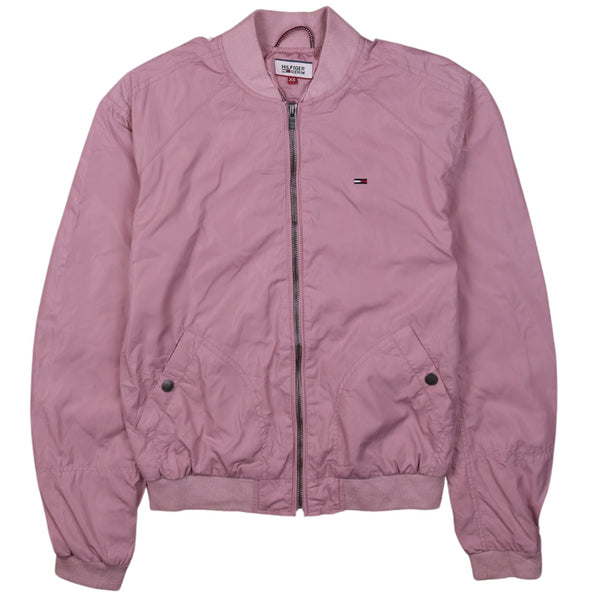 Tommy Hilfiger 90's Lightweight Full Zip Up Windbreaker XSmall Pink