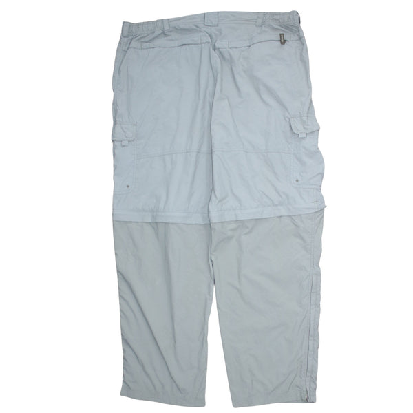 Columbia 90's Drawstring Pockets Straight Leg Baggy Trousers / Pants XLarge Grey