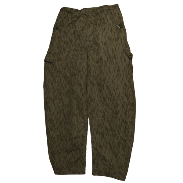 Active 90's Elasticated Waistband Drawstring Trousers / Pants 28 Khaki Green