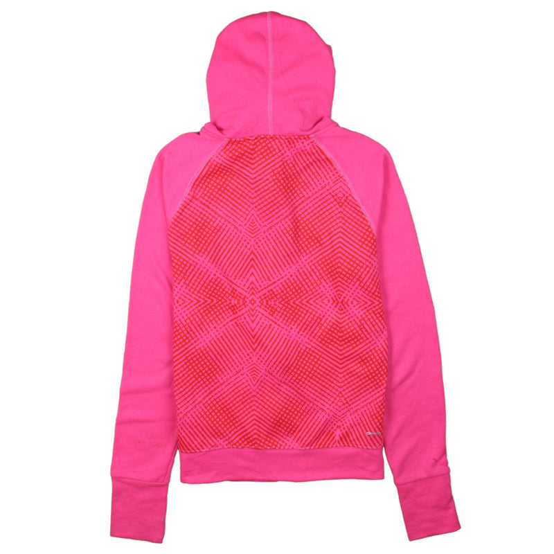 Adidas 90's Sportswear Full Zip Up Hoodie XSmall Pink