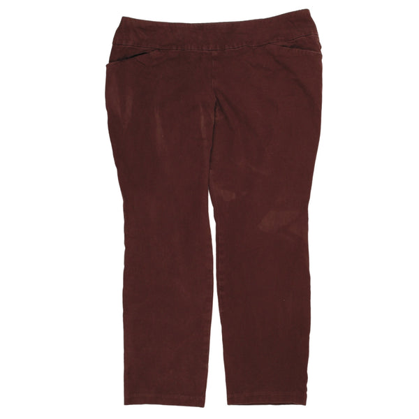 Lee 90's Casual Trousers / Pants 40 Burgundy Red