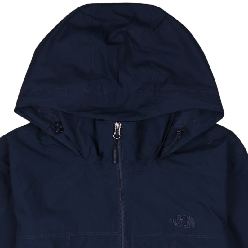 The North Face 90's Hooded Full Zip Up Windbreaker XXLarge (2XL) Navy Blue