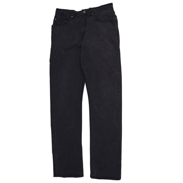 Wrangler 90's Straight Leg Baggy Trousers / Pants 30 Black