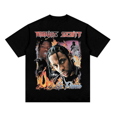 Black Travis Scott Tshirt