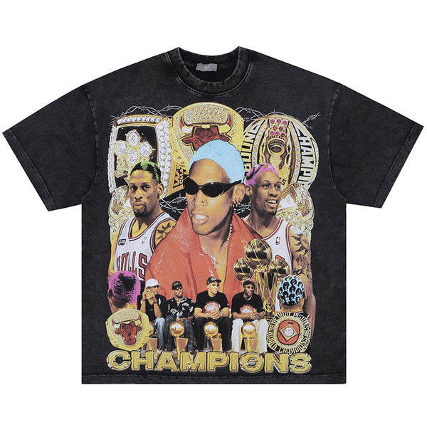 Grey Rodman Champions Tshirt