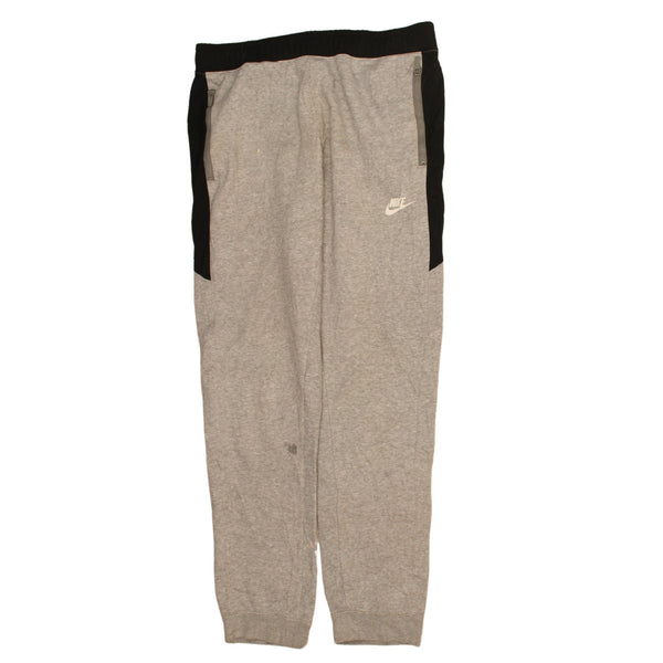 Nike 90's Swoosh Casual Joggers / Sweatpants Medium Grey