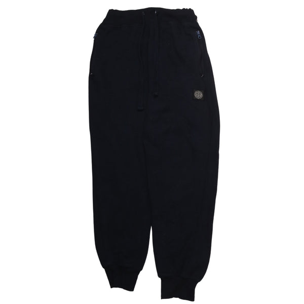 Stone Island 90's Elasticated Waistband Drawstrings Joggers / Sweatpants Large Black