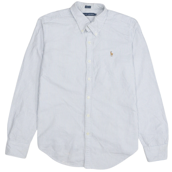 Polo Ralph Lauren 90's Long Sleeve Button Up Shirt Medium  White