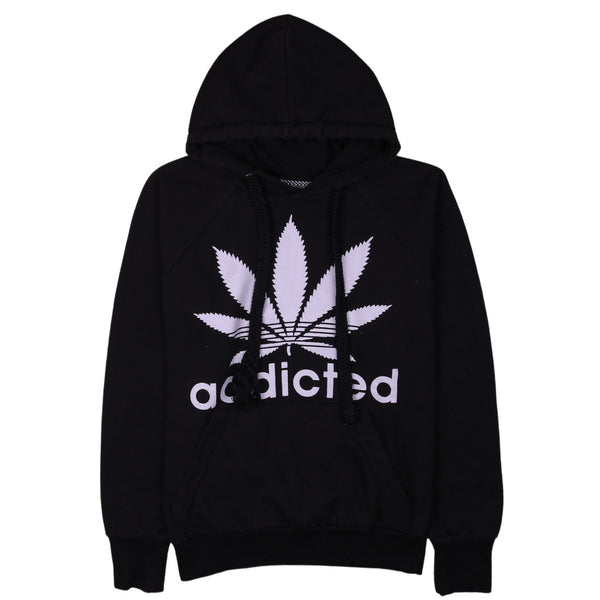 Addicted 90's Pullover Hoodie Small Black