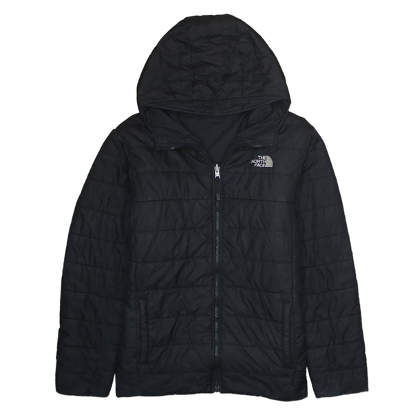 The North Face 90's Lightweight Full Zip Up Puffer Jacket Small  Black