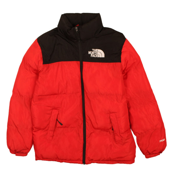 The North Face 90's Nupste 550 Full Zip Up Puffer Jacket Large (missing sizing label) Black