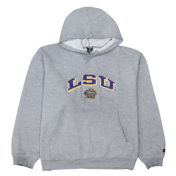Starter 90's Drawstring Pockets Pullover Hoodie XXLarge (2XL) Grey