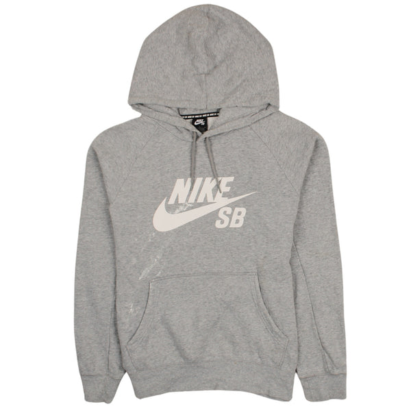 Nike 90's Swoosh SB Hoodie Medium Grey