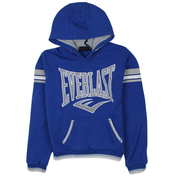 Everlas't 90's Spellout Hoodie Medium Blue