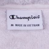 Champion 90's Full Zip Up Fleece Jumper Medium White