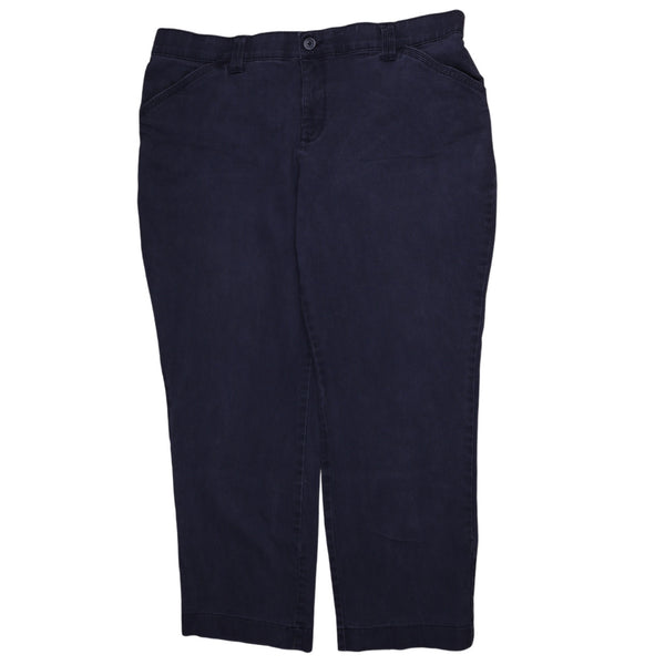 Lee 90's Straight Leg Baggy Trousers / Pants 40 Navy Blue