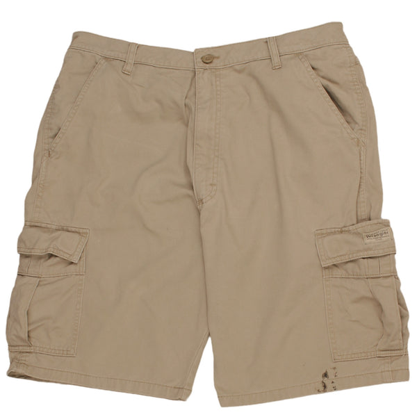 Wrangler 90's Cargo pockets Shorts 36 Tan Brown