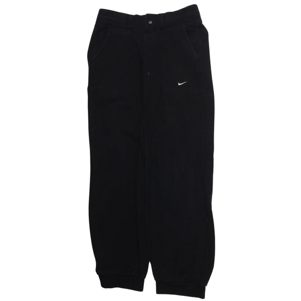 Nike 90's Swoosh Casual Joggers / Sweatpants Small Black