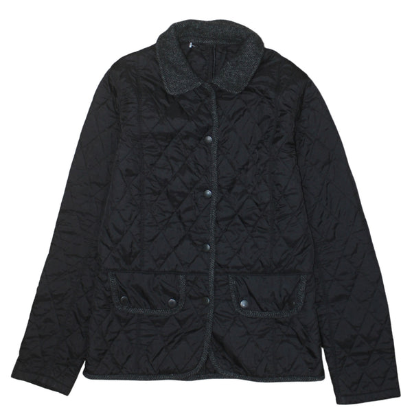 Barbour 90's Lightweight Button Up Windbreaker Small  Black