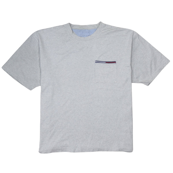 Tommy Hilfiger 90's Short Sleeves Crew Neck T Shirt XXLarge  Grey