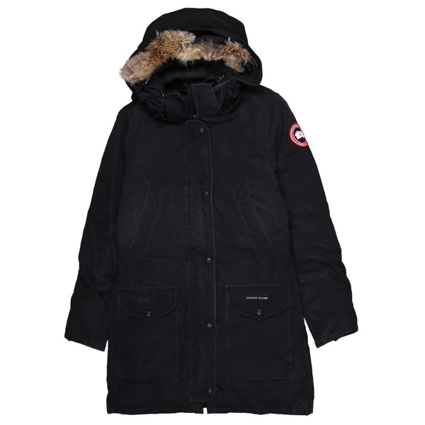 Canada Goose 90's Heavyweight Full Zip Up Parka XSmall Black