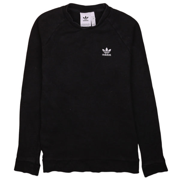 Adidas 90's Lightweight Crew Neck Sweatshirt XSmall Black