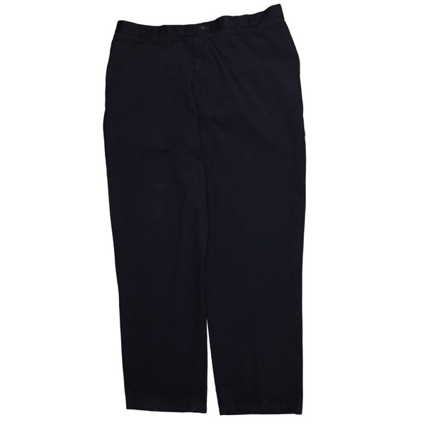 Lee 90's Straight Leg Baggy Trousers / Pants 42 Black